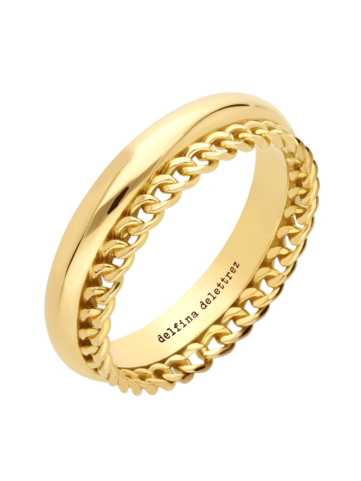 Chain wedding band